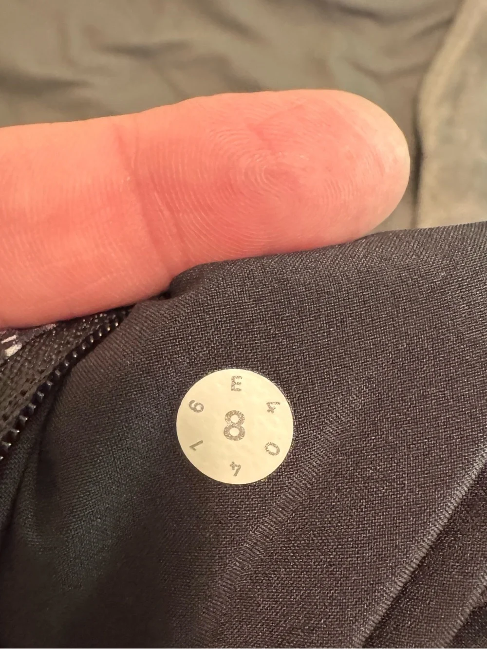 Lululemon Black Microdot Shorts, Perfect Condition, Drawstring Zip Pocket size 8